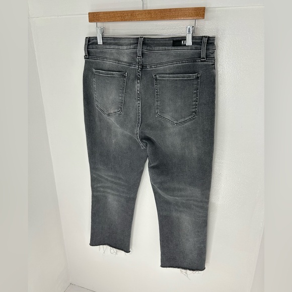 Kut From The Kloth Reese Jeans Size 10 High Rise Fab Ab Ankle Straight Leg 33x23 - Picture 8 of 13